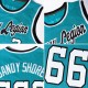 Custom Teal Purple-White Authentic Throwback Basketball Jersey